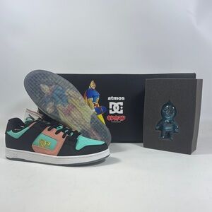 Mens DC Shoes Manteca 4 ATMOS Crazy Pink Turquoise ADYS100772 Color Code bpq3